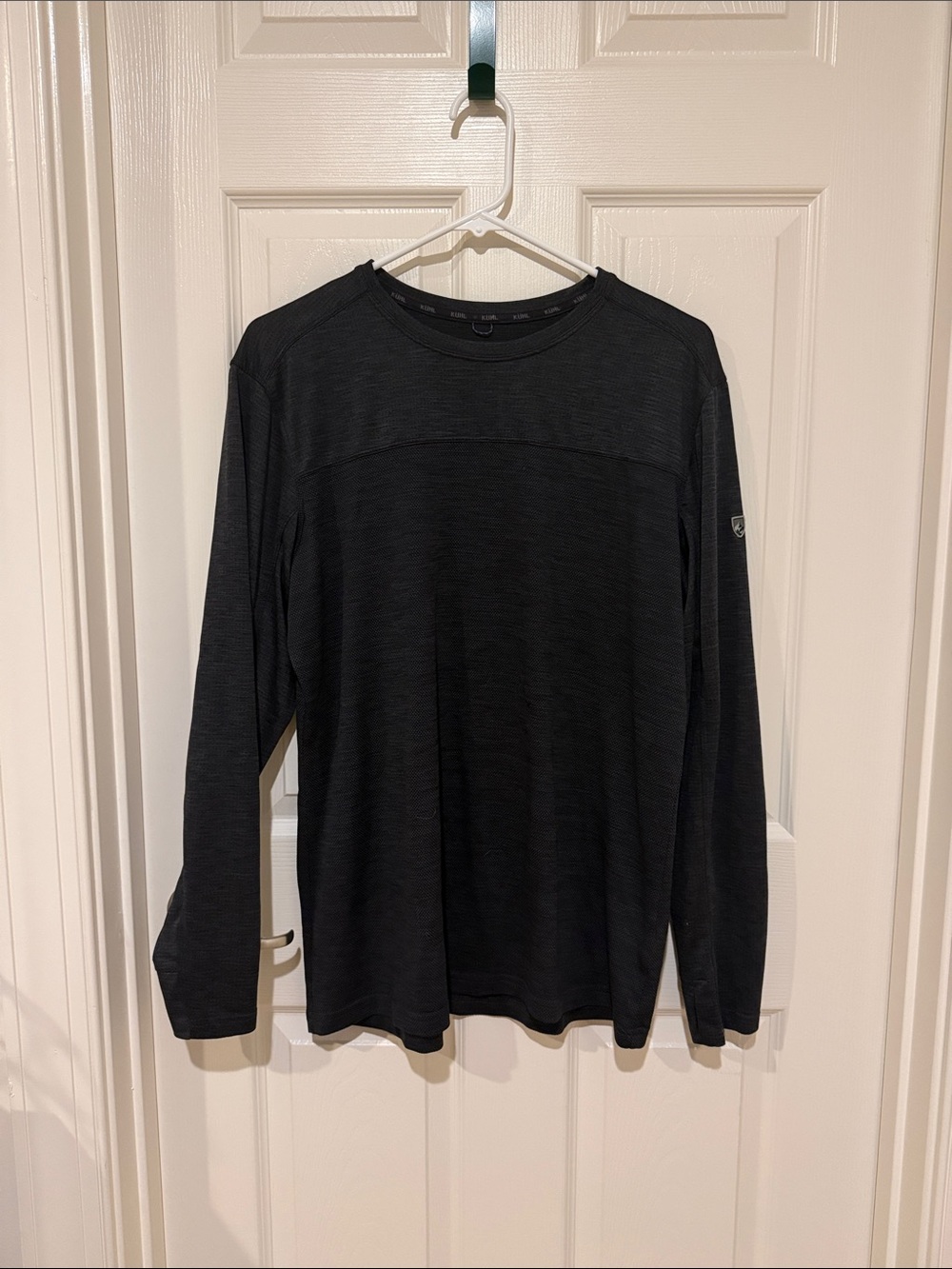 Kuhl Men's Long Sleeve Crew Shirt - Black
